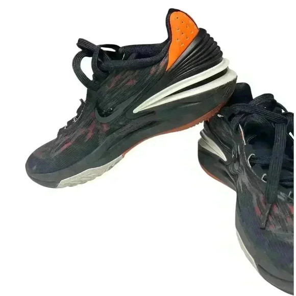 Nike Air Zoom GT Cut 2 Low Nike University Men's Basketball Orange Black 7 - Picture 11 of 13